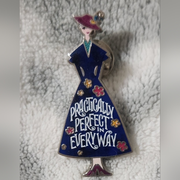 Disney Jewelry - Lenox Disney Mary Poppins "Practically Perfect In Every Way" Pin